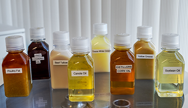 Raw material sample bottles