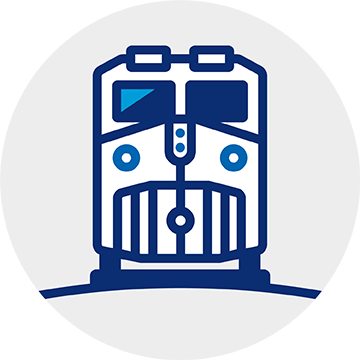 industrial train/railroad engine icon