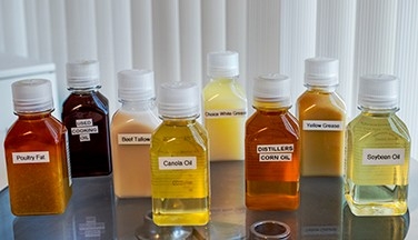 Raw material sample bottles