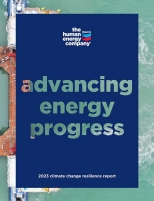 Thumbnail of cover to the 2023 Chevron Climate Change Resilience Report